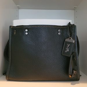 Coach - Rogue 25 in Black Glovetanned Pebble Leather - 2nd Gen